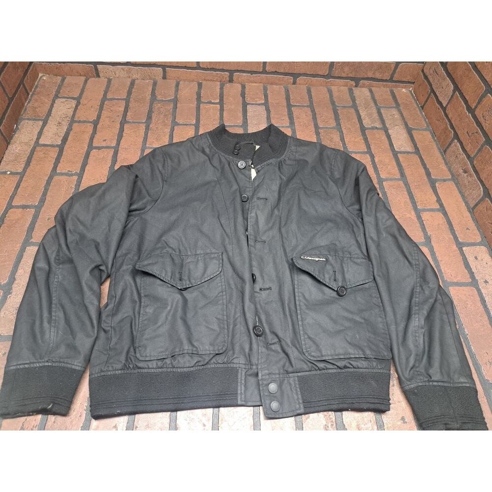 Chevignon Men's Black Full Zip Jacket Size XL